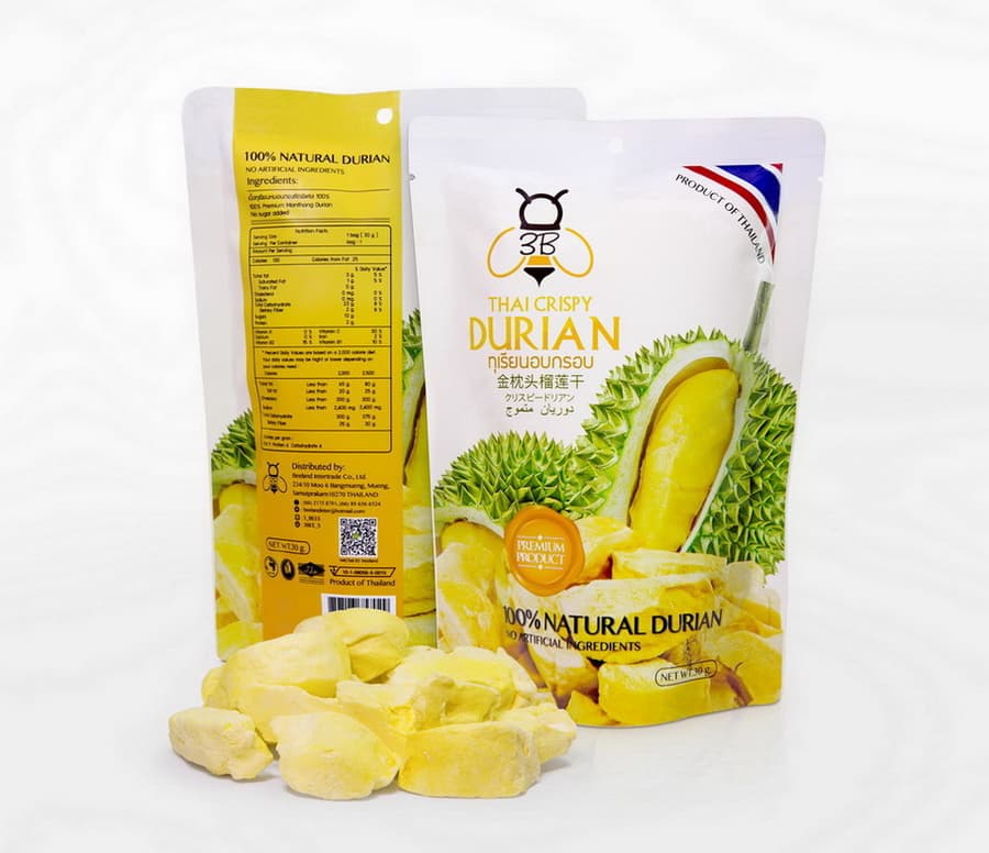 3B THAI Freeze Dried Durian